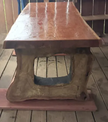 Mesa rústica
