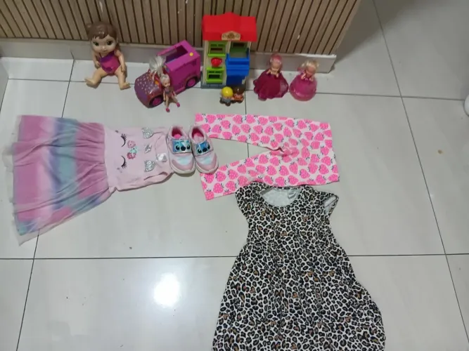 Lote de brinquedos estrela 