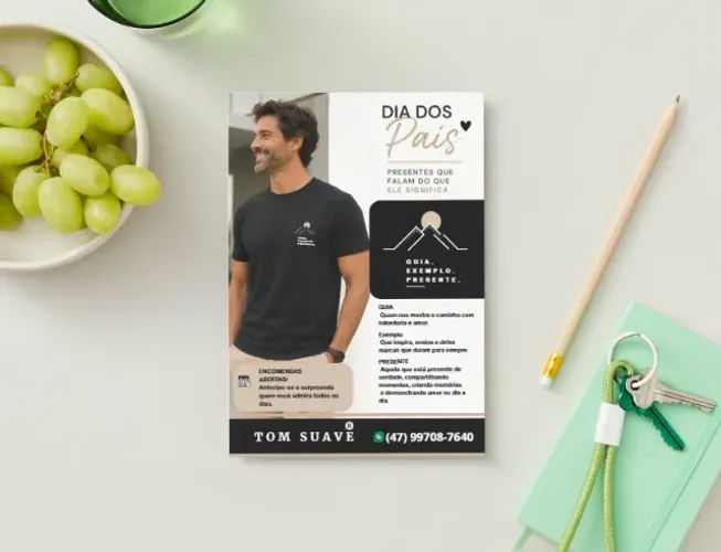 Camisas Personalizadas Dias dos Pais
