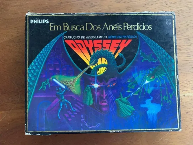 Em Busca dos Anéis Perdidos - PHILIPS ODYSSEY - Cartucho - Jogo - Game