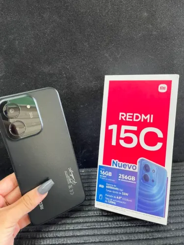 REDMI 15C PRETO 256GB