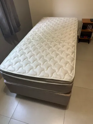 Cama box de solteiro