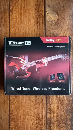 Sistema sem Fio Line 6 Relay G30 Guitarra Baixo