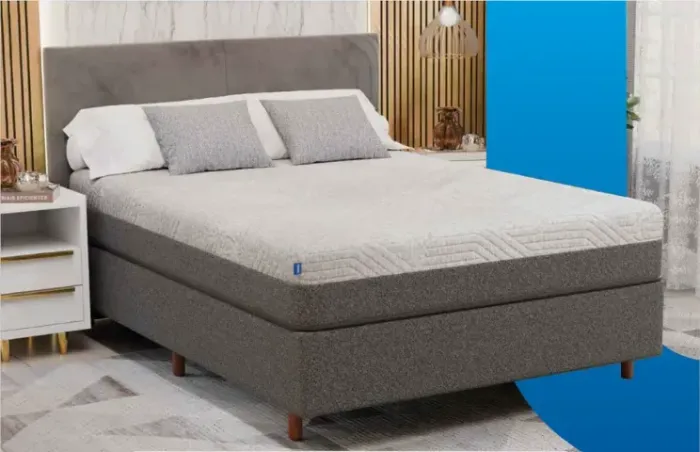 Colchão de Espuma 1,38 x 1,88 na Caixa Fit Visco
