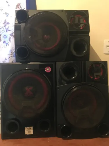 Som XBOOM 3 caixas Potente !