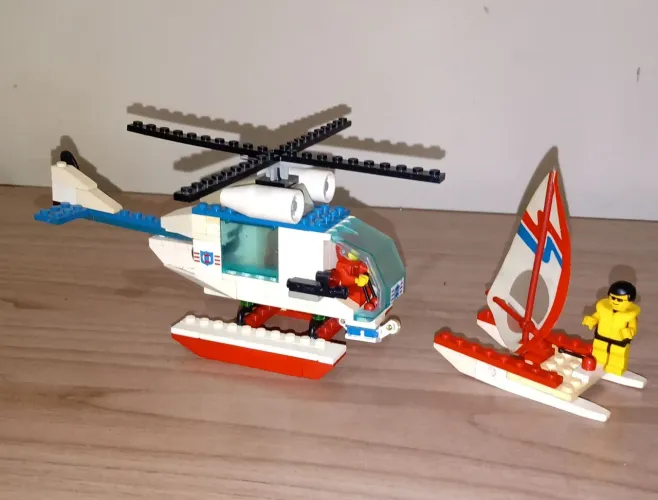 Helicóptero de Lego original - Brinquedo de montar - De 599 por R$ 499
