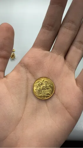Moeda de ouro 22K 