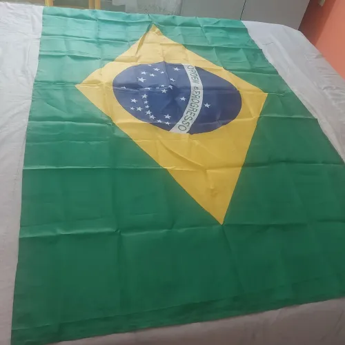 Bandeira do Brasil 89cm comprimento por 45 de alt