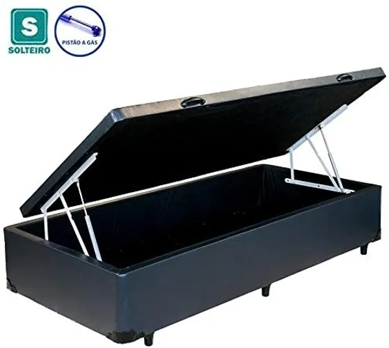 Cama Box Baú Solteiro - 88 x 1,88 x 35 cm -Somos Fabricantes