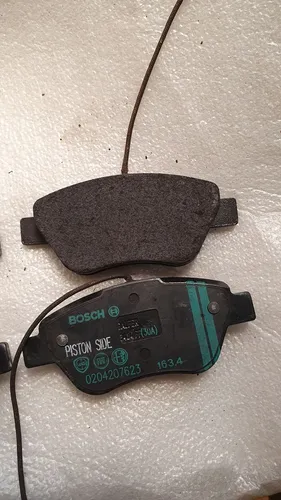 Stilo fiat 500 jg se pastilhas de freio dianteiras novas originais