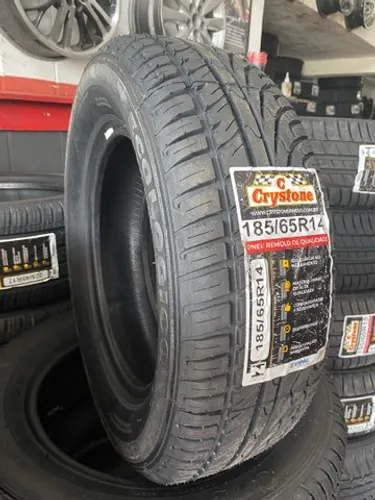 Par de pneus remolde 185/65 R14