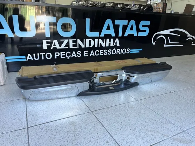 Parachoque f250 traseiro com pisantes 
