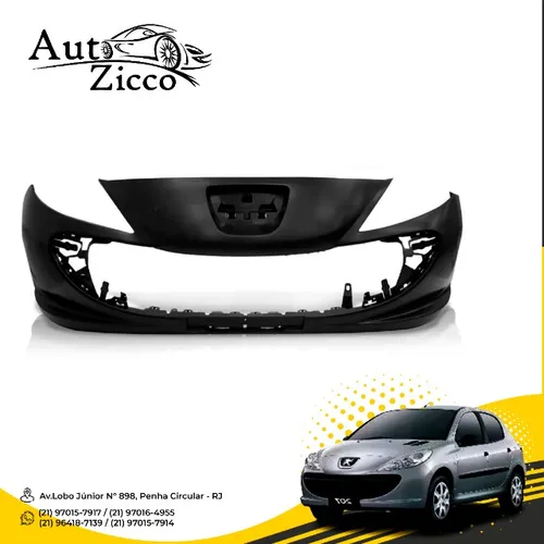 Parachoque Dianteiro Peugeot 207 Sem Milha
