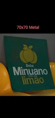 Placa antiga Minuano 