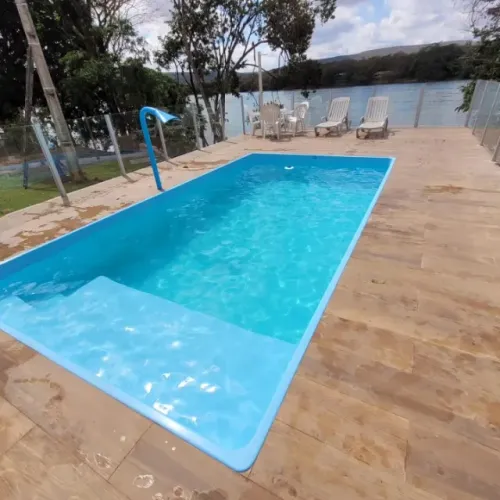 Rancho de Pesca -Pesqueiro Excelente Todo Cevado-4 Quartos c/Ar - Piscina - Deck Gigante