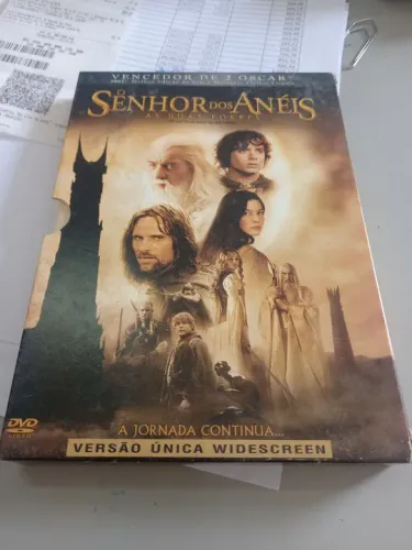 DVD - O Senhor dos Anéis - As Duas Torres - Edição Especial - Versão Única Widescreen