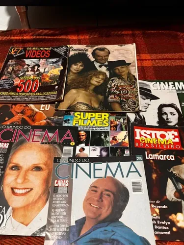 Compre - 11 Revistas Antigas de Cinema - Coleção Rara