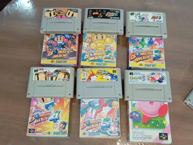 FITAS jogos SUPER FAMICOM Super Nintendo ( SNES )