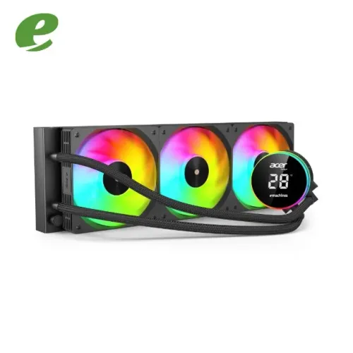 Water Cooler Acer AC360NBK Black 360mm Display LCD Intel/AMD | TDP: 300W - WZetta