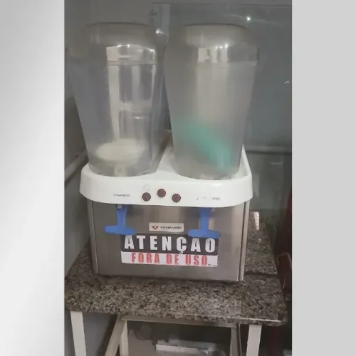 Refresqueira 16 Litros 2 Cubas RV216 220v Venâncio Cor Cinza