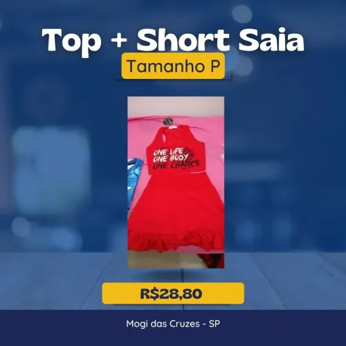 Short sai + top