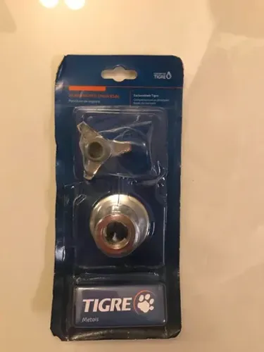 Acabamento novo universal para registro Tigre Nova Gyro cromado