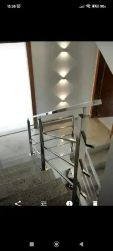 Guarda corpo e corrimãos aço inox