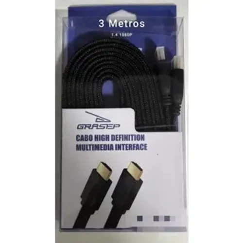 cabo hdmi 2.0 ultra hd 4k bindado 3m knup kp-d-h4k02