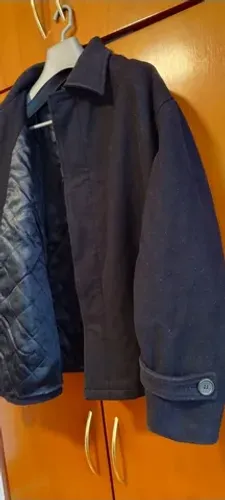 jaqueta bomber masculina forrada em lã preta