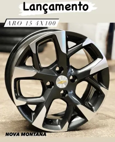 Rodas GM Montana aro15 novas em até 10x de R$256,00 no cartão de crédito