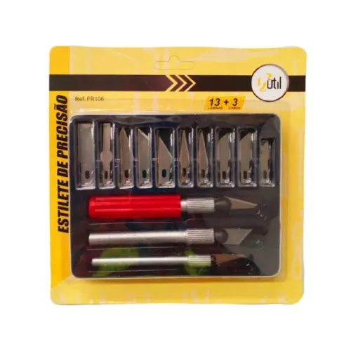 Estilete De Precisão 13 Lam +3 Cab Fr106 123 Util