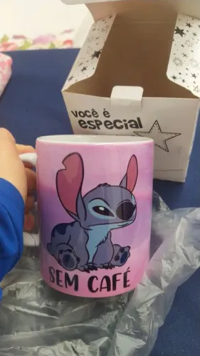 Caneca personalizada - Stitch (PRODUTO NOVO) - Presente de Natal