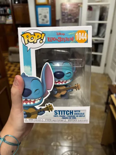 Funko Pop Stitch com Ukulele - Lilo & Stitch
