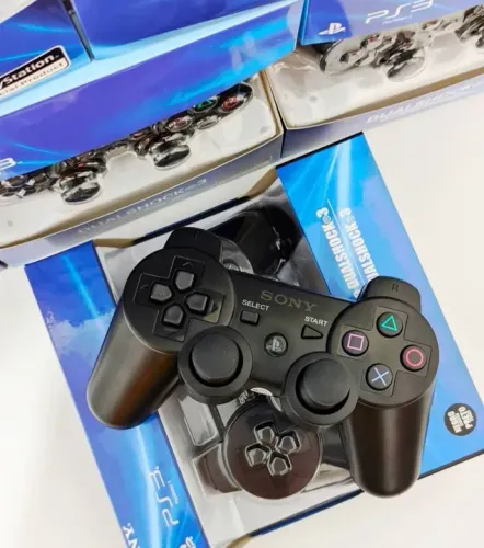 Controle PS3 Preto - Novo