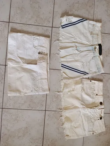 Saias curtas tamanho 38 semi novos