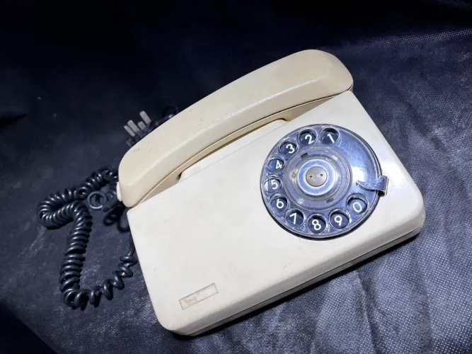 Telefone antigo discagem Rotativa