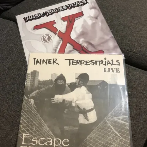 Lote 2 LPs Inner Terrestrials - Escape From New Cross + X / Importados / Punk Pub Rock Ska