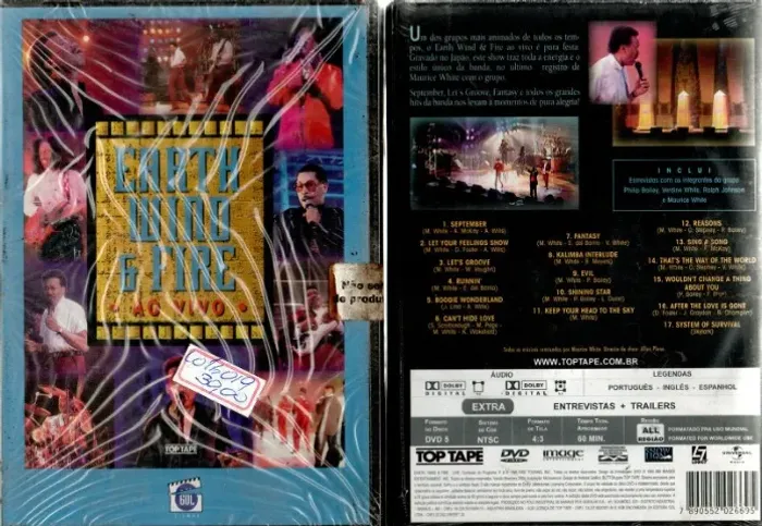 Earth WIND & Fire Ao Vivo