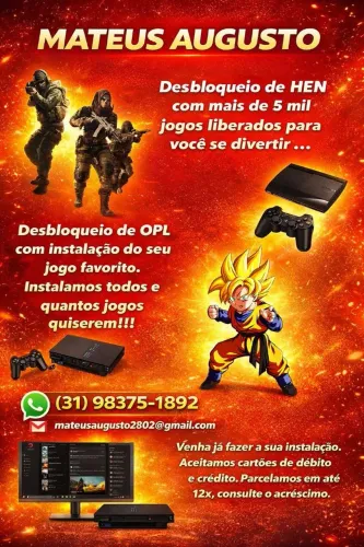 Limpeza e manutenção de vídeo games