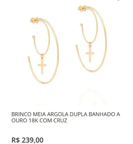 Rommanel ORIGINAL Brincos
