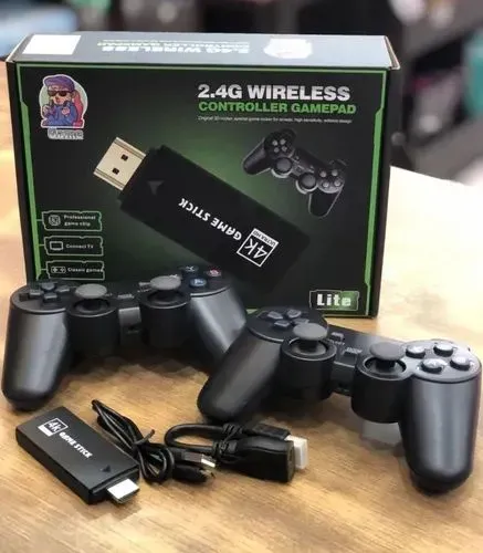 Controle Gamepad Wireless 4K Game Stick