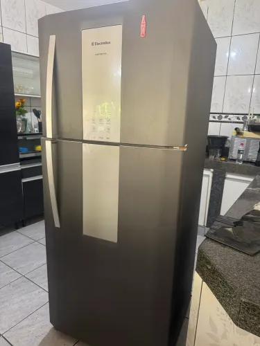 Geladeira Duplex 550 litros ( plotagem inox)