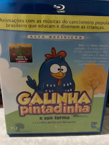 BLURAY - GALINHA PINTADINHA E SUA TURMA 