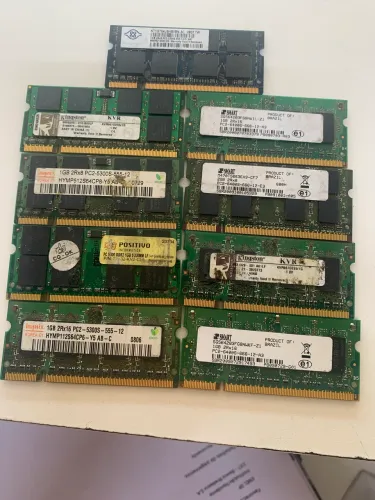 Memória notebook ddr2  1gb