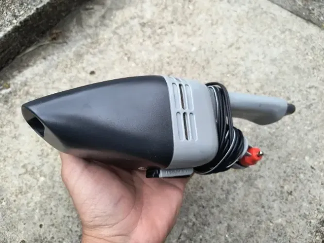 Aspirador de pó portátil para Carros antigo anos 90. (Vintage) 