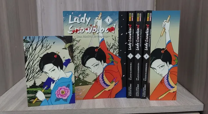 Lady Snowblood 1 ao 4 Mangá Completo