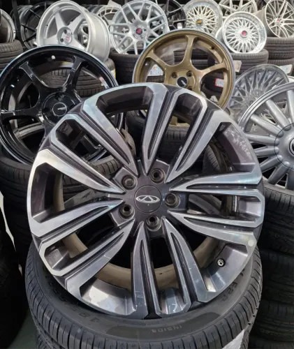 Jogo de rodas chery tiggo 8 aro 18 5x108 originais 