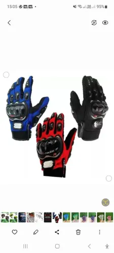 Luvas de Proteção para Motociclismo