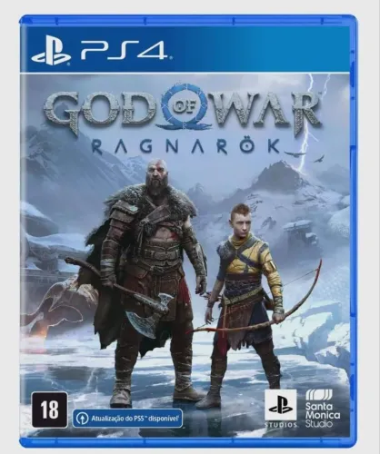 God of war ragnarok ps4 dublado mídia física 
