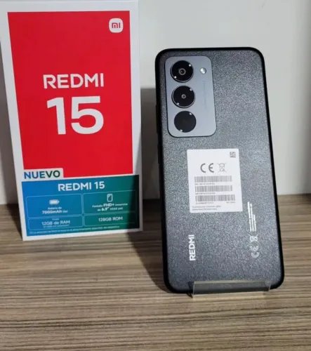 Xiaomi Lançamento - Redmi 15 - 256Gb - Versão GLOBAL - Lacrado + Garantia - Pt